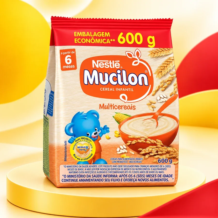 Cereal infantil multicereais